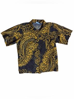 Vintage Manuhealii women’s button shirt blouse medium